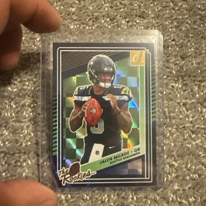 Jalen Milroe Rookie Checkerboard Refractor RC SP Insert Panini 2025 - SEAHAWKS - Bild 1 von 6