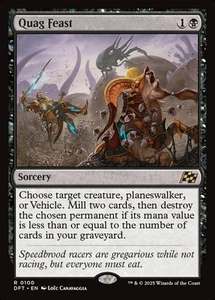 FOIL Quag Feast MTG | NM/EX | Aetherdrift - Imagen 1 de 1