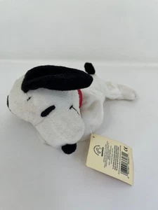 SNOOPY Dog Soft Toy Peanuts Bean Bag 6" Applause W/ Tag - Picture 1 of 3