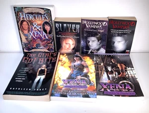 7 x Buffy The Vampire Slayer Angel Hercules & Xena Paperback Book Bundle - Imagen 1 de 14