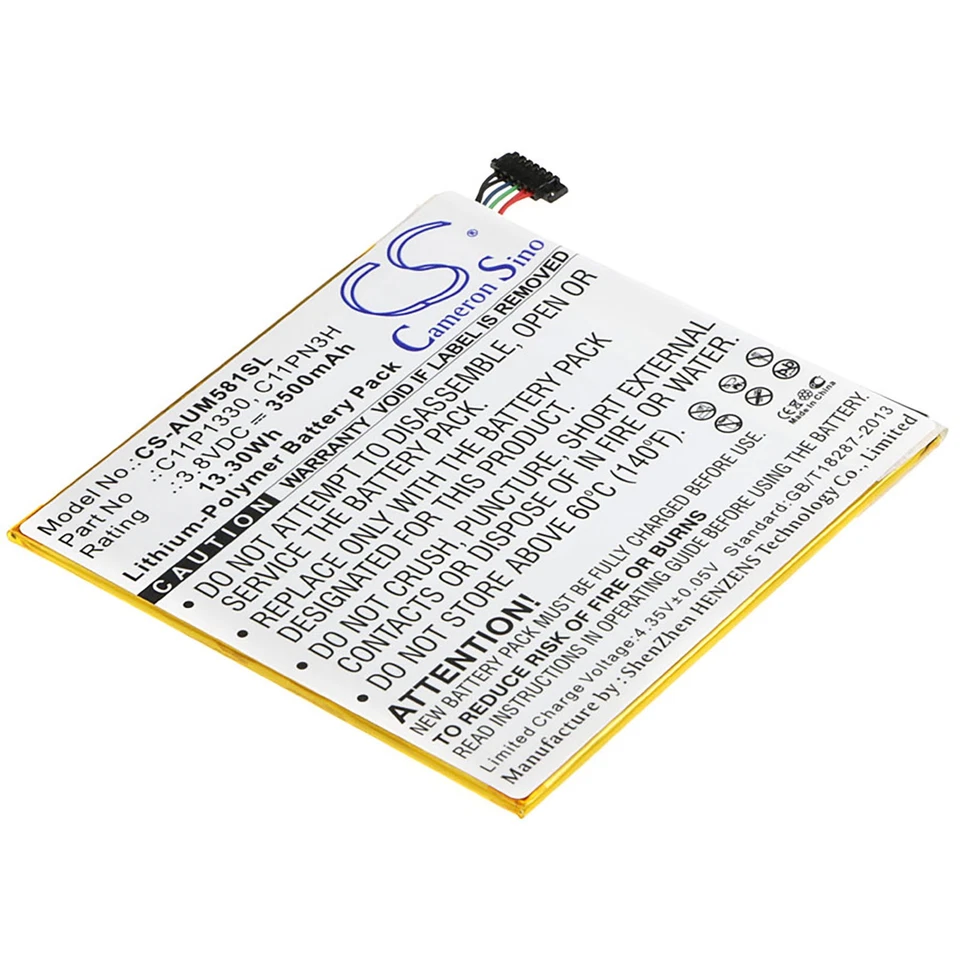 Bateria para Asus AST21 ME181C ME581CL Memo Pad 8 ME181A C11P1330 C11PN3H C11Pn93 - Imagem 1 de 4