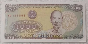 VIETNAM 1988 - 1000 DONG - MQ 5914961 - BANKNOTE UNCIRCULATED - Picture 1 of 2
