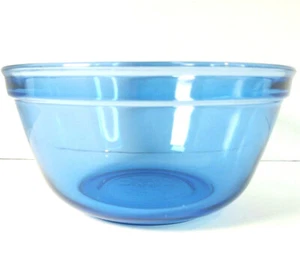Anchor Hocking vintage azul cobalto 2,5 cuartos Cuenco mezclador para horno - Imagen 1 de 7