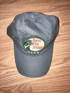 Bass Pro Shops Club Hat Men’s One Size Navy Blue Baseball Cap - Picture 1 of 8