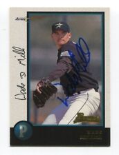 1998 Bowman Rookie Wade Miller Signed Card Baseball MLB Autograph AUTO #385 RC
