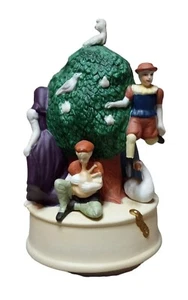 Vintage Weihnachts Spieluhr The 12 Days Of Christmas 1990 House Of Lloyd selten - Bild 1 von 19