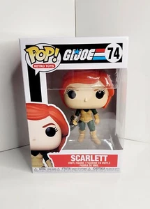 Funko Pop! Retro Toys Gi Joe Scarlett #74 Collectible Vinyl Figure - Bild 1 von 15