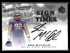 2012 SP Authentic Sign of the Times #STSM Shea McClellin