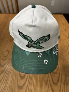 ‘47 MENS PHILADELPHIA EAGLES HITCH SNAPBACK VINTAGE FLORAL HAT OSFM NWT - Picture 1 of 6