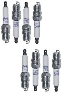 Set Of 8 Spark Plugs AcDelco For Buick GS 455 Skylark 1971 7.5L V8