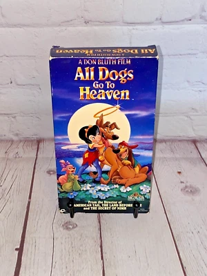 All Dogs Go To Heaven VHS MGM/UA Home Video 1990 rated G 1hr 25mins - Image 1 of 4
