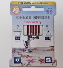 Nähmaschinennadeln Organ Needles Embroidery Sticken 75-90  Zutaten Nähzubehör