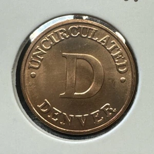 Denver Mint Token from U.S. Mint 1989 Set, Brilliant Uncirculated - Picture 1 of 2