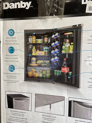 Danby DAR044A6DDB Contemporary Classic 4.4 Cu.Ft. Mini Fridge, Compact - Image 1 of 3