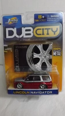 Lincoln Navigator Collector 2004 Jada Dub City Oasis escala 1/64 Foto 1 de 3