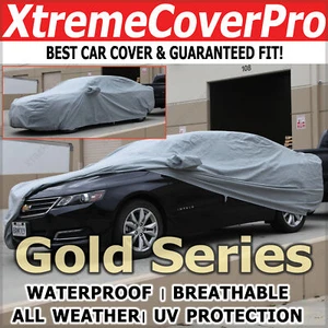 2015 2016 2017 2018 2019 BUICK REGAL WATERPROOF CAR COVER W/MIRROR POCKET -GREY - Picture 1 of 10