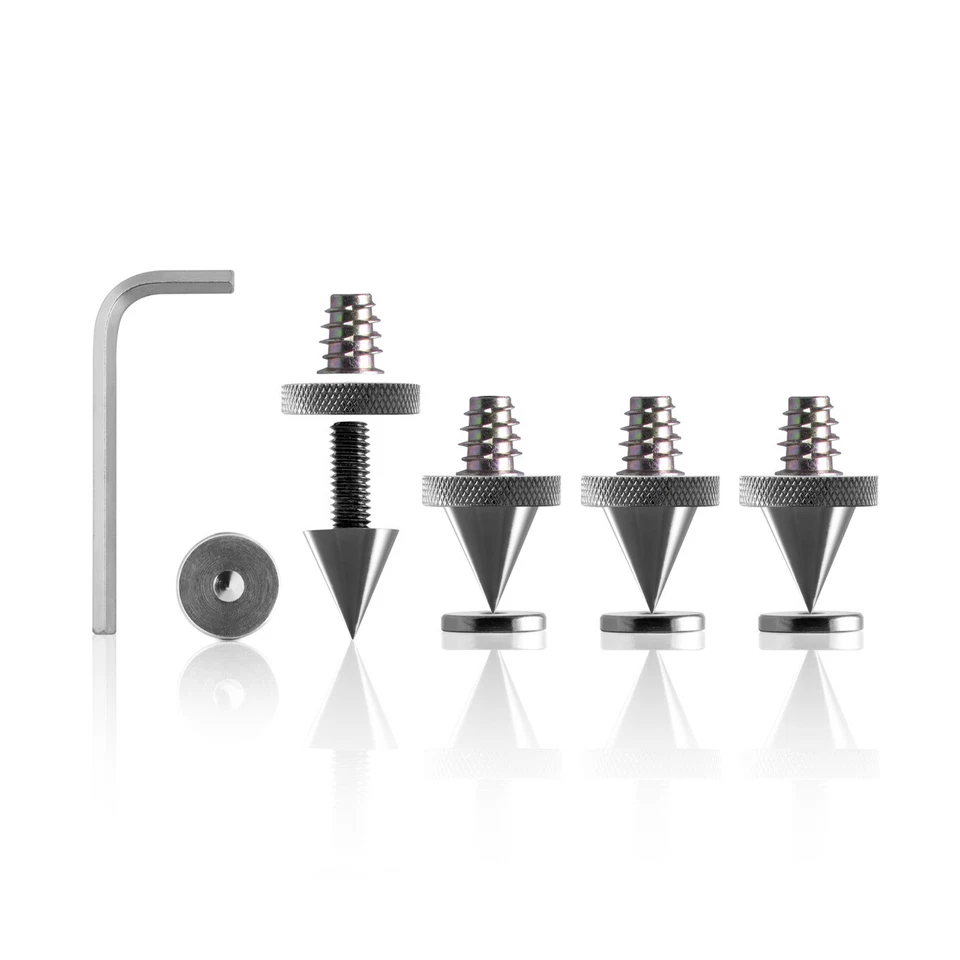 Teufel Satelliten Spikes Metall Lautsprecher Speaker Musik Sound Zubehör - Bild 1 von 1