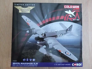 1/72 CORGI AA28602 - BRISTOL BEAFIGHTER TF.10 OPERACIÓN FIREDOG 1949 - COMO NUEVO - Imagen 1 de 5