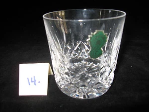 WATERFORD LISMORE PAIR OLD FASHIONED, 3 3/8"H, PRICE/PAIR, EXCELLENT CONDITION - Picture 1 of 3
