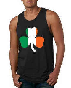 Camiseta sin mangas Irish Flag Shamrocks St. Patricks Day para hombre - Imagen 1 de 9