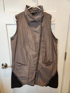 Sun Kim Long Nylon Vest Medium - Picture 1 of 5