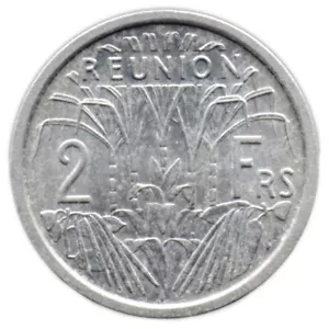 2 FRANCS 1970 REUNION / FRANCE - Picture 1 of 2