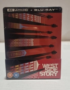 West Side Story 4K Ultra HD + Blu-Ray Steelbook - Free Postage - Picture 1 of 2