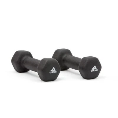 2pc Adidas Hex Dumbbells Gym Training Fitness Weight Lifting Sport Workout - image 1 of 4