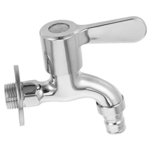 Washing Machine Faucet Wall Mounted Faucets Sink Basin Water Tap - Picture 1 of 12