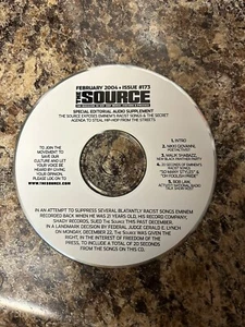 The Source Magazine 2004 Eminem CD That Came With Magazine! Eminem Benzino Beef - Bild 1 von 6