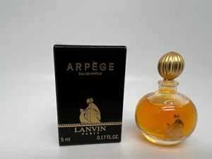 ARPEGE by LANVIN 0.17 FL oz / 5 ML Eau De Parfum Splash / Pour Miniature In Box - Picture 1 of 2