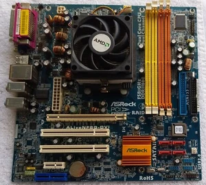 asus ALive nf6g-dvi mothboard combo with cpu (athlon x2) - Zdjęcie 1 z 4