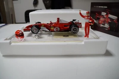 Ferrari 248 F1 GP Brasil 2006 Michael Shumacher Hot Wheels Racing 1:18 "Limited" - Immagine 1 di 4