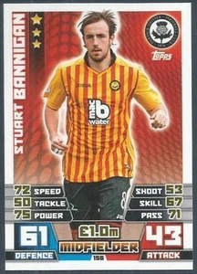 TOPPS MATCH ATTAX SPL 2014-15- #156-PARTICK THISTLE-STUART BANNIGAN - Picture 1 of 1