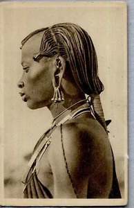 Eastern Africa Sexy Young Woman Original PC Circa 1920 A - Picture 1 of 1
