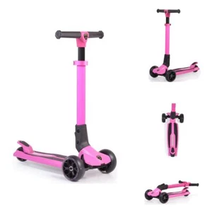 B-Ware Byox Kinderroller Lamborghini 3 Räder PU-Räder ABEC-7 LED-Räder pink - Bild 1 von 5