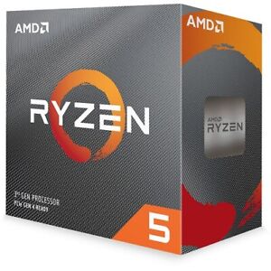 AMD Ryzen 5 3600 6 Core Socket AM4 4.2GHz CPU Processor +Wraith Stealth Cooler 6