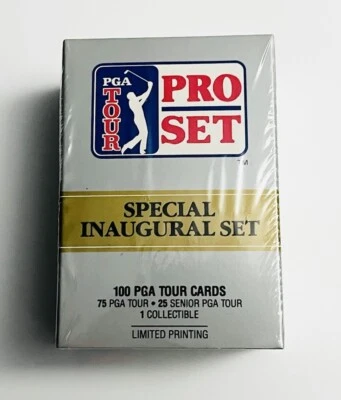 1990 Pro Set PGA Tour Golf SEALED  Special Inaugural Set 100 Cards NEW - Image 1 of 2