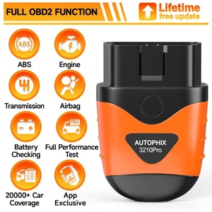 EOBD Bluetooth Diagnostic Tool OBD2 Scanner Car Engine ABS SRS Fault Code Reader - Picture 1 of 16