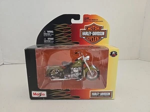 MAISTO 1:18 Scale Harley-Davidson Motorcycle - 1953 74FL Hydra Glide (Series 29) - Picture 1 of 8
