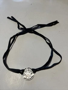 Twilight Saga Choker Necklace Blk Faux Leather Cord TM & SUMMIT Entertainment - Picture 1 of 5