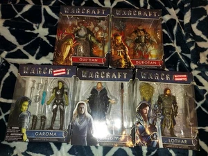 Figuras de acción WARCRAFT 6 pulgadas NUEVAS (Guldan, Lothar, Medivh, Durotan, Garona) - Imagen 1 de 7