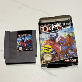 PALCOM Defender of the Crown Nintendo Entertainment System NES PAL Boxed Game