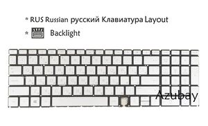 Russian Laptop Keyboard For HP ENVY 15-ed 15m-ed 15-ee 15m-ee 15z-ee Backlit - Picture 1 of 5