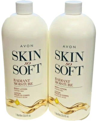 Avon Skin So Soft Radiant Moisture #2 Lociones Talla 33.8 OZ PIEL SECA - CON BOMBA Foto 1 de 3