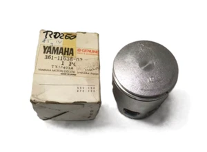 YAMAHA RD250 NEW OEM PISTON 4TH OVERSIZE 1.00 1973-1975 RD 250 361-11638-03 - Picture 1 of 4