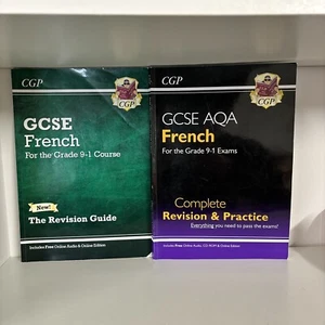CGP Books GCSE French Revision Guide Bundle B27 - Imagen 1 de 2