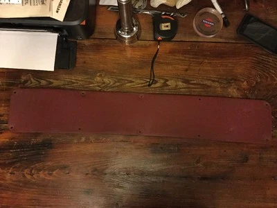 Cubierta interior del panel de escotilla Datsun 240Z 72 73 rojo Foto 1 de 4