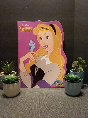 Libro para colorear de la Bella Durmiente de Walt Disney 2002 de colección Mi primera historia de Disney 🐦 Foto 1 de 4