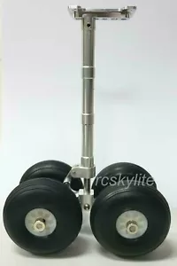 Aereo a getto RC da 95 mm a 185 mm 4 ruote (ruota PU 2") carrello di atterraggio principale Oleo Struts - Foto 1 di 17